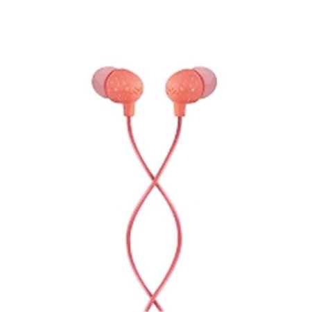 HOUSE OF MARLEY House of Marley EM-JE061-PH Little Bird In-Ear Earbuds with In-Line Microphone - Peach EM-JE061-PH